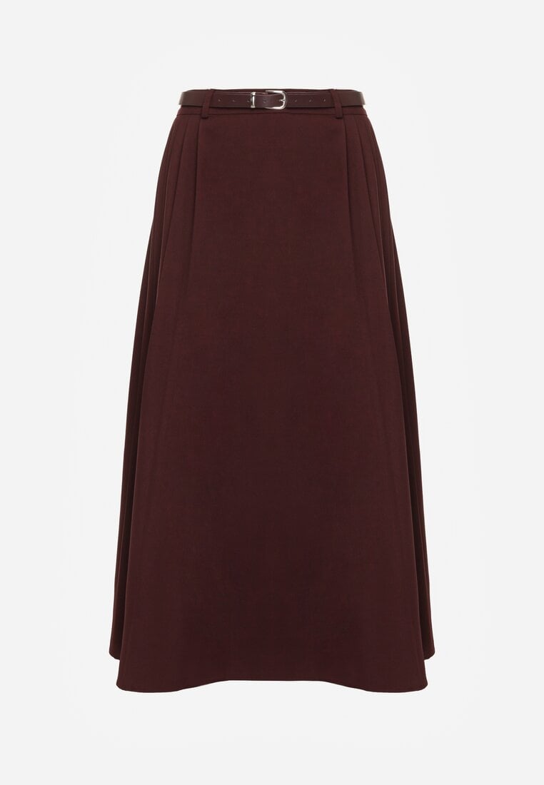 Бордова Спідниця