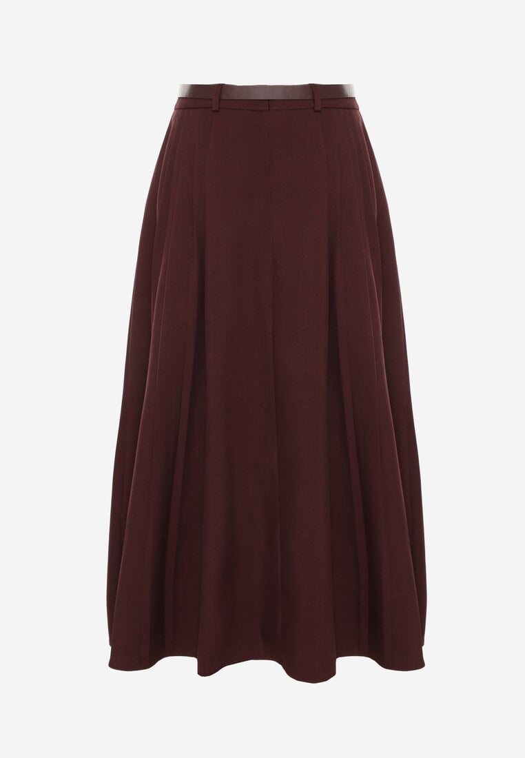 Бордова Спідниця