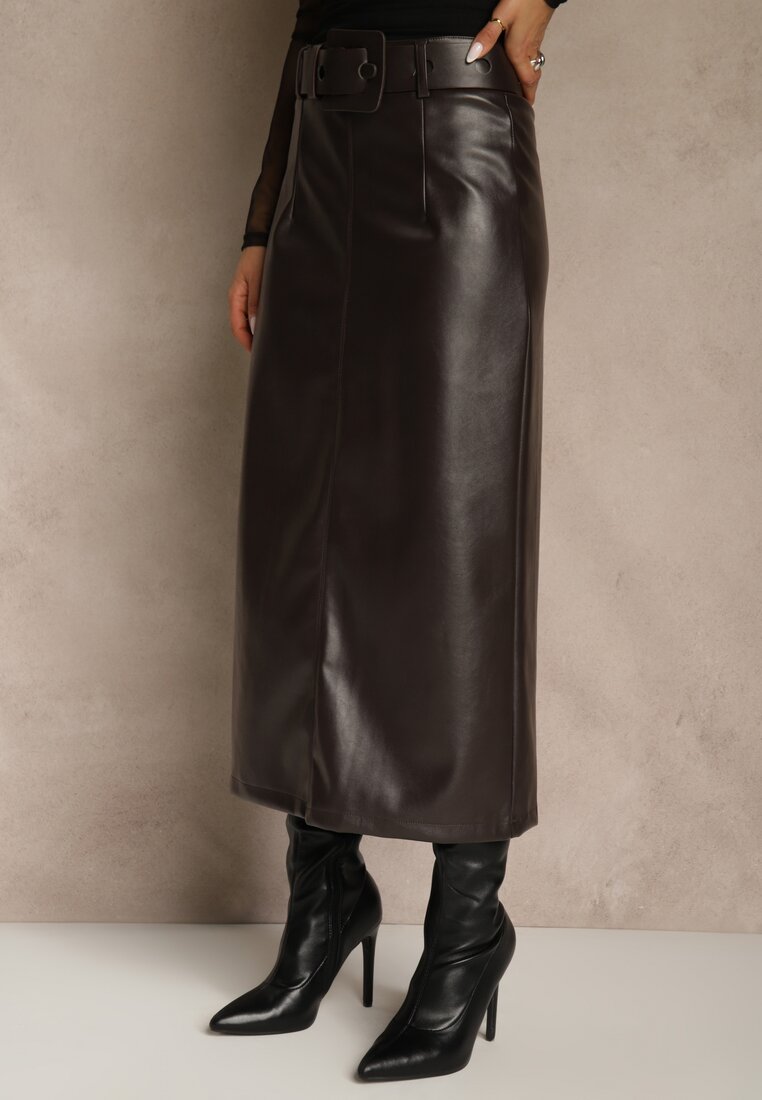 Коричнева Спідниця