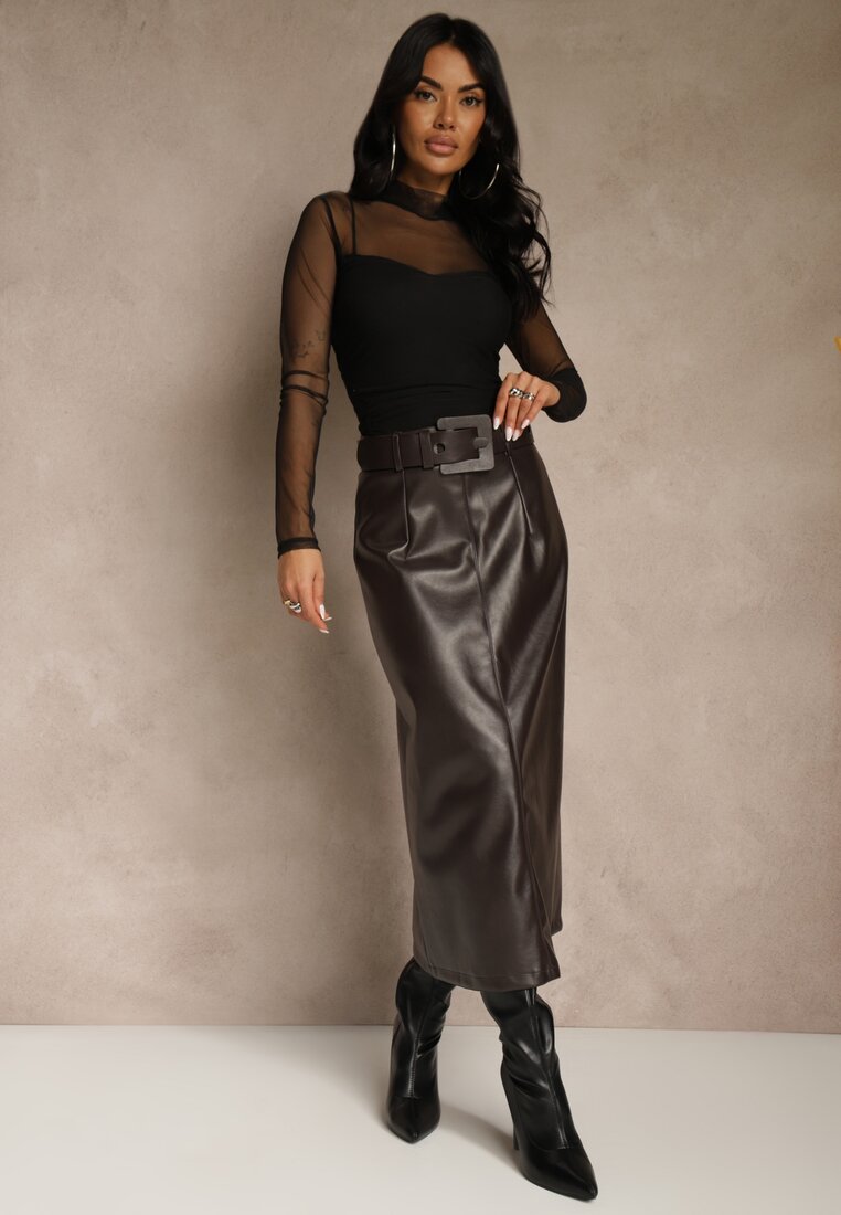 Коричнева Спідниця