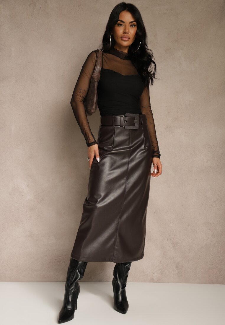 Коричнева Спідниця