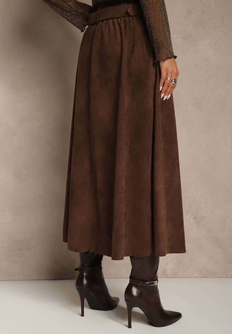 Коричнева Спідниця