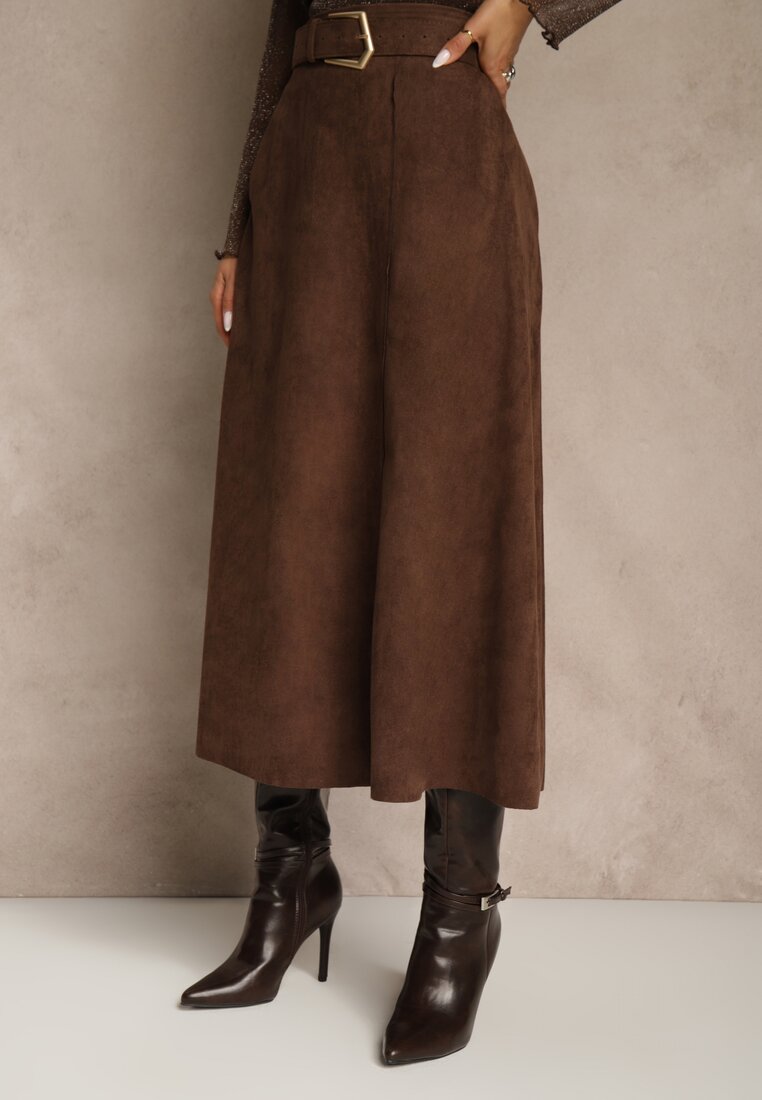 Коричнева Спідниця
