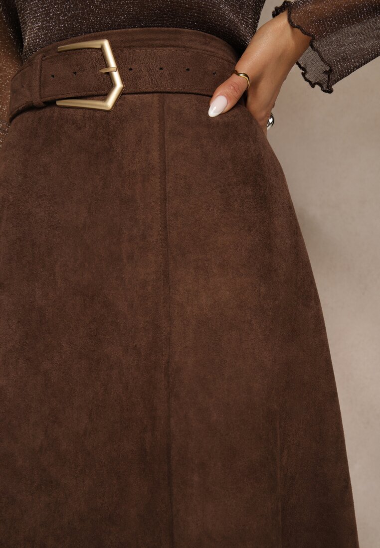 Коричнева Спідниця