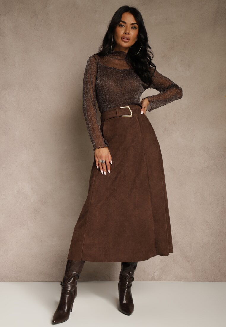 Коричнева Спідниця