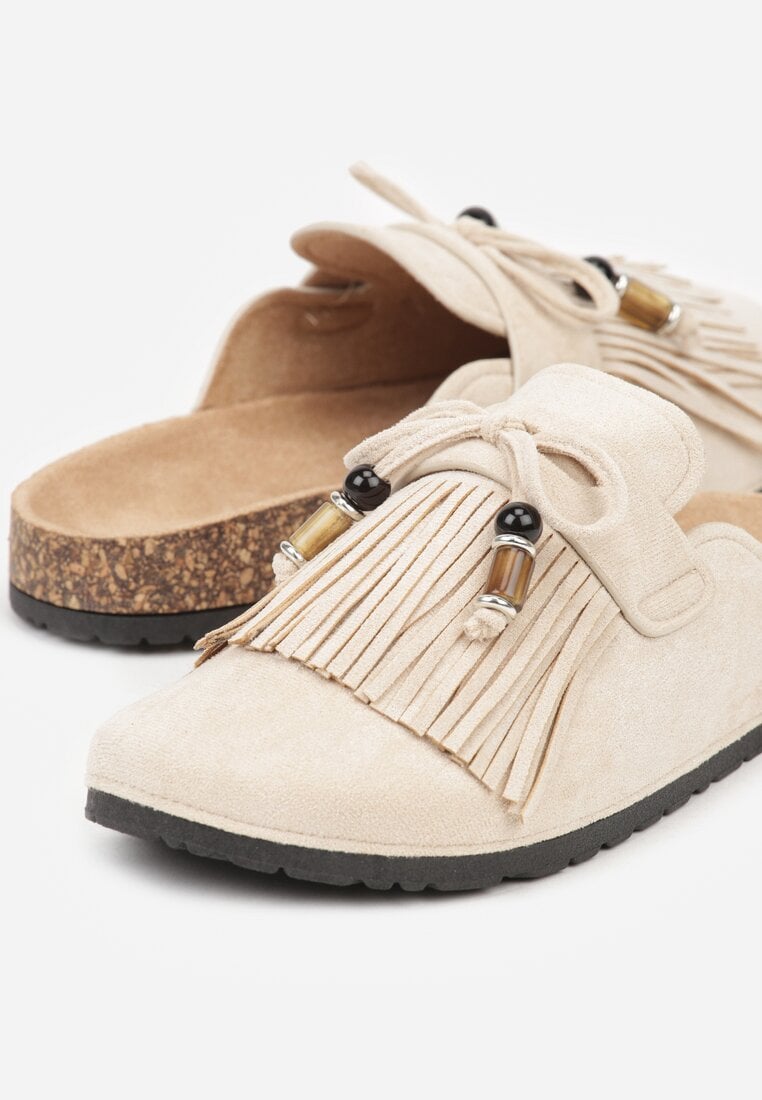 Бежеві Шльопанці