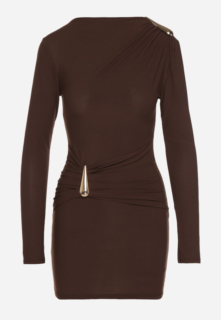 Коричнева Сукня