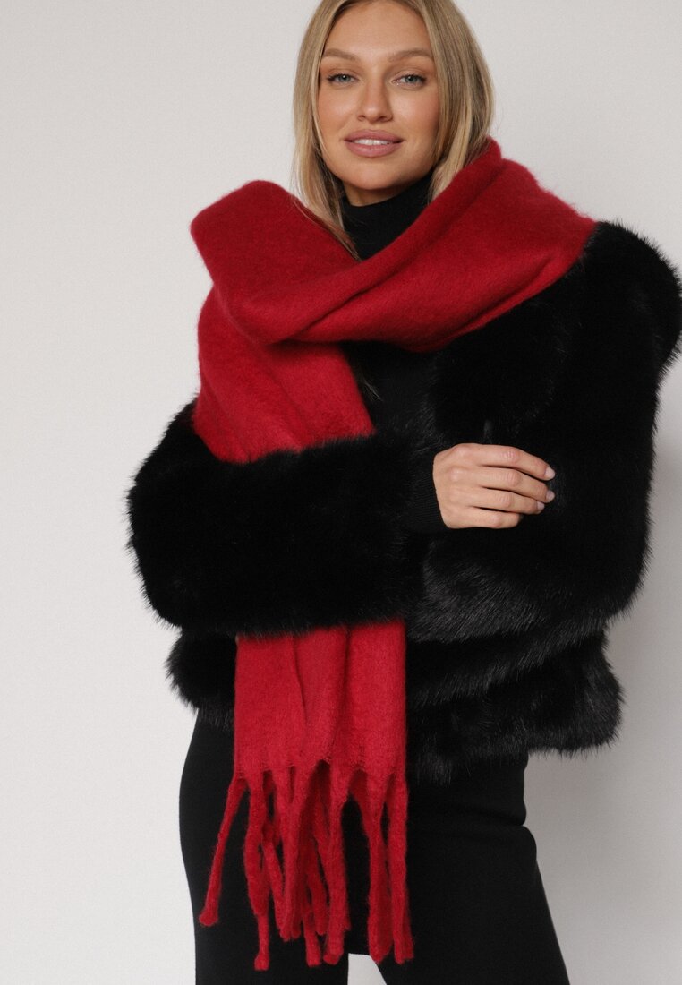 Бордовий Шарф