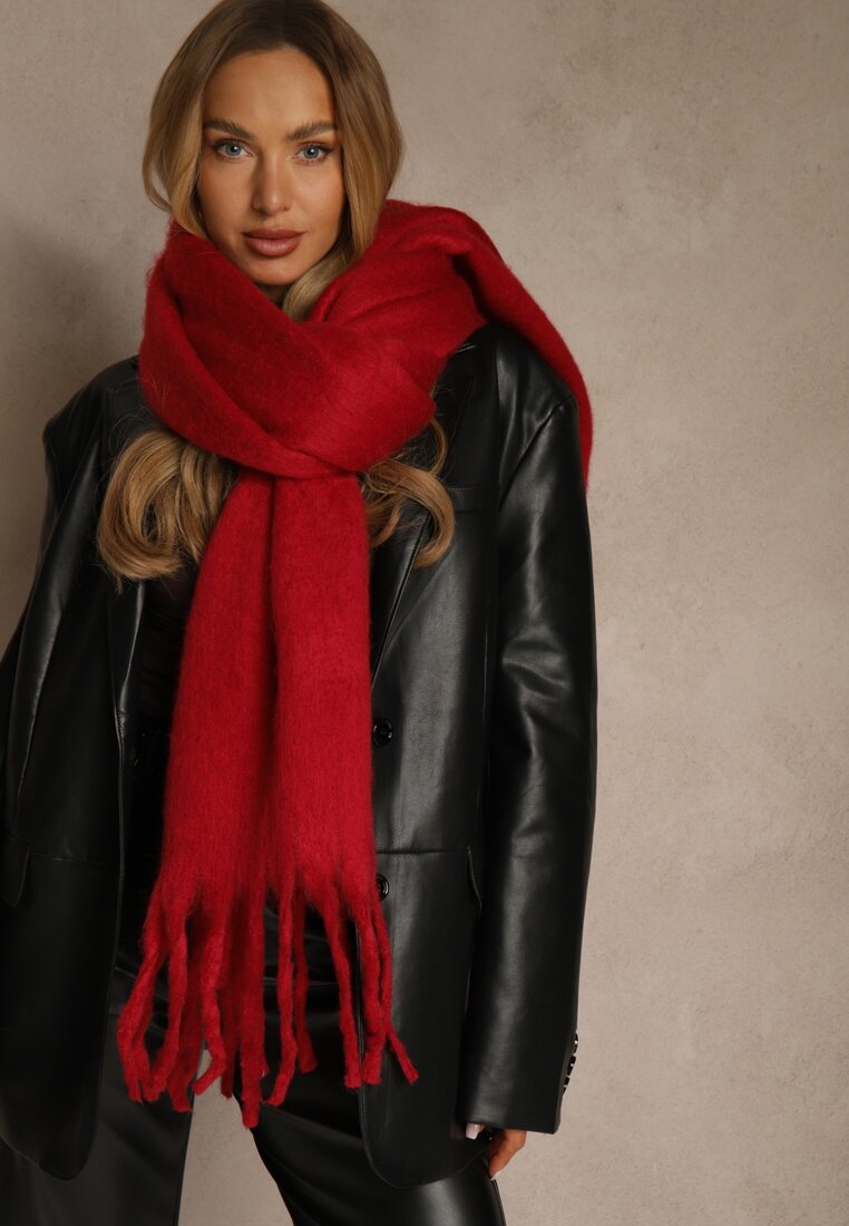 Бордовий Шарф