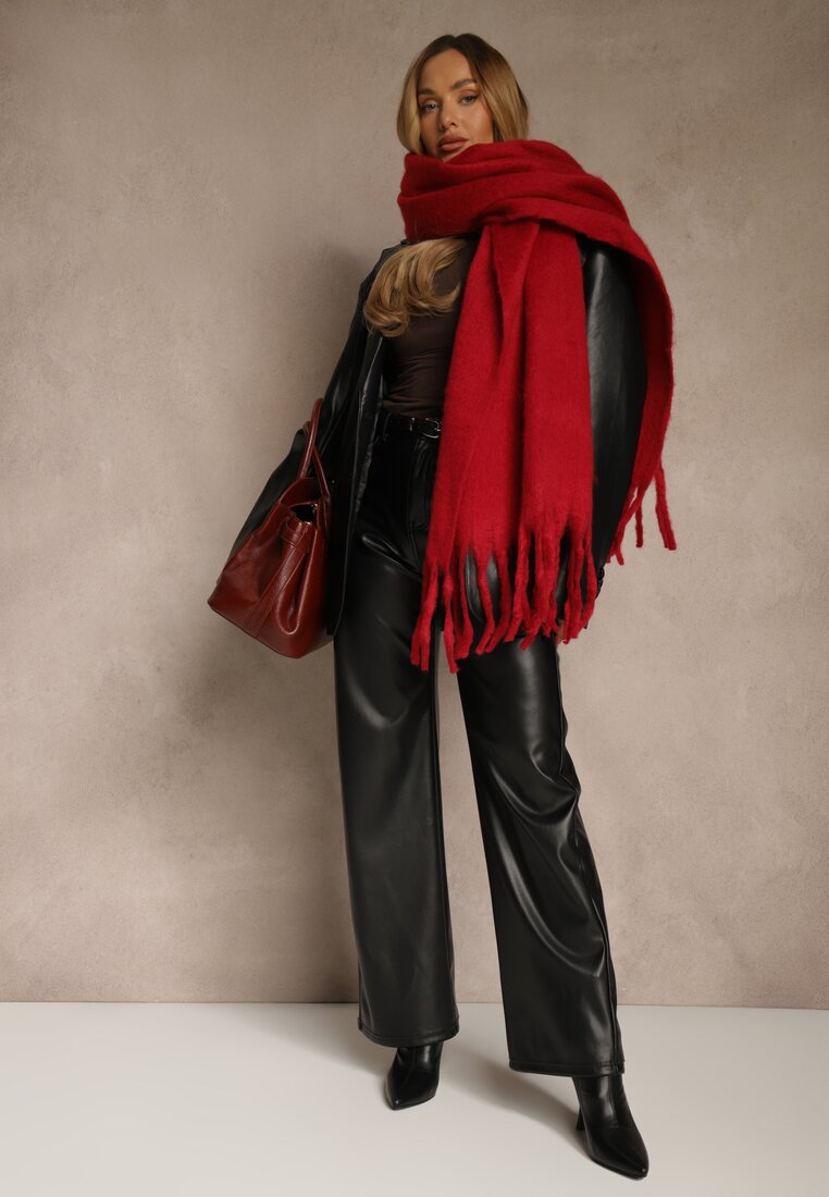 Бордовий Шарф