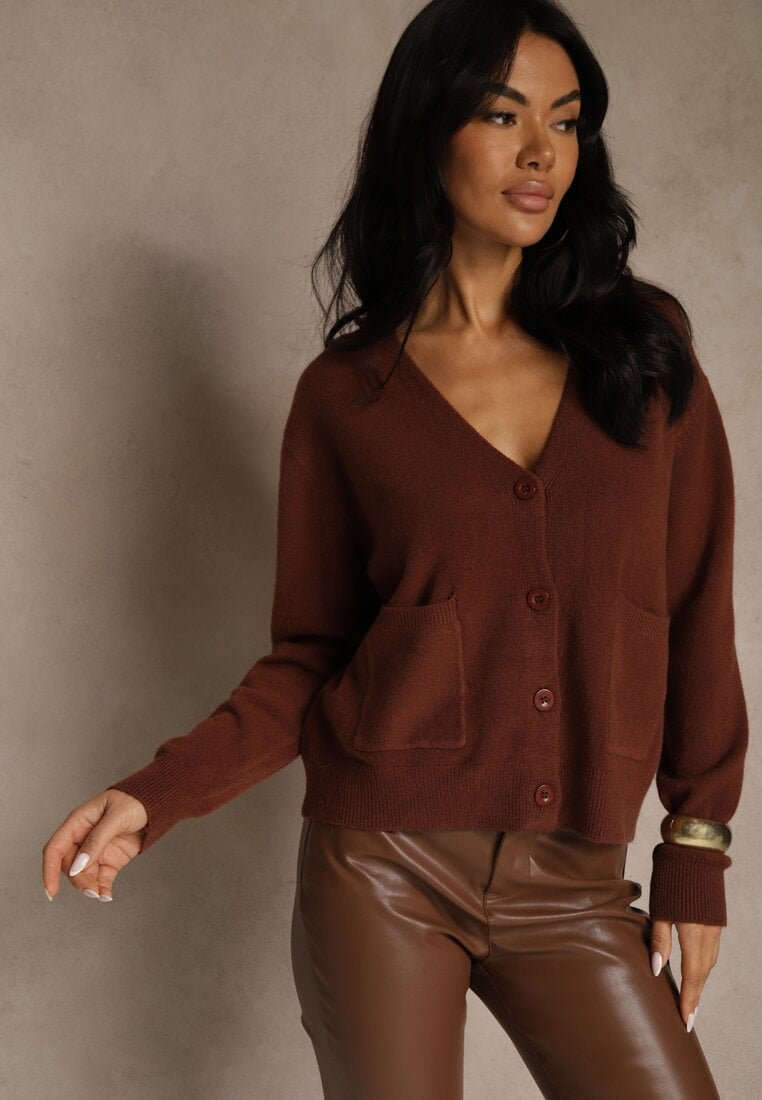 Коричневий Кардиган