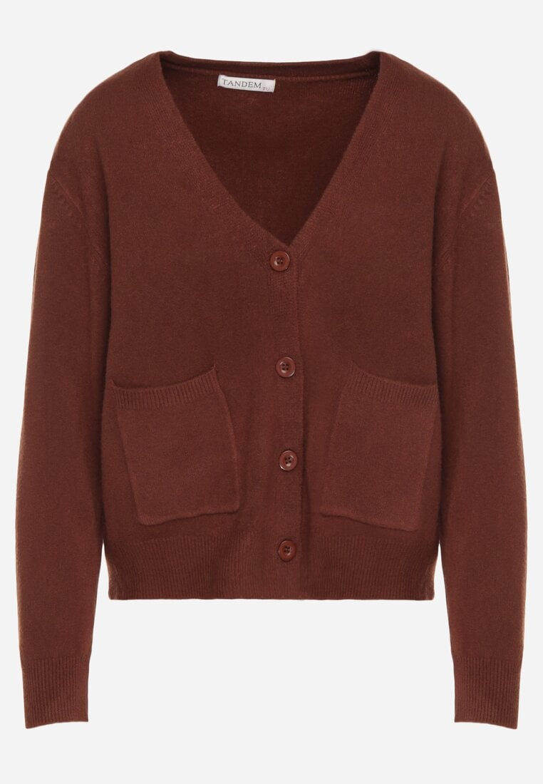 Коричневий Кардиган
