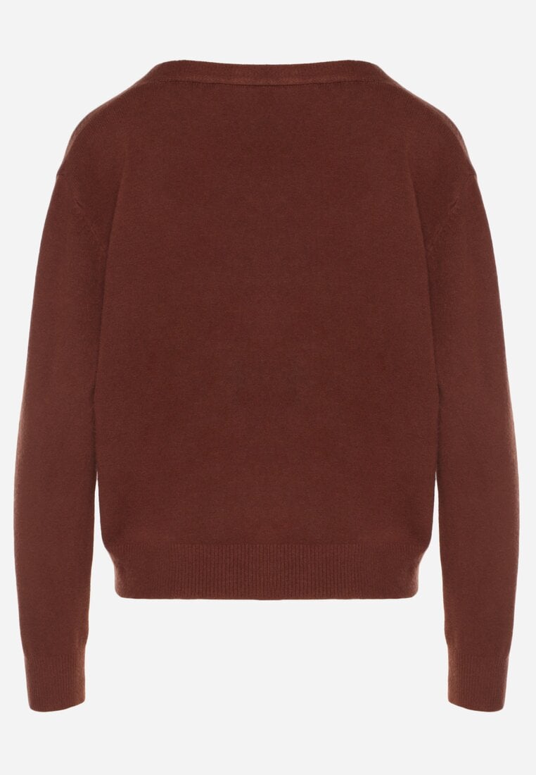 Коричневий Кардиган