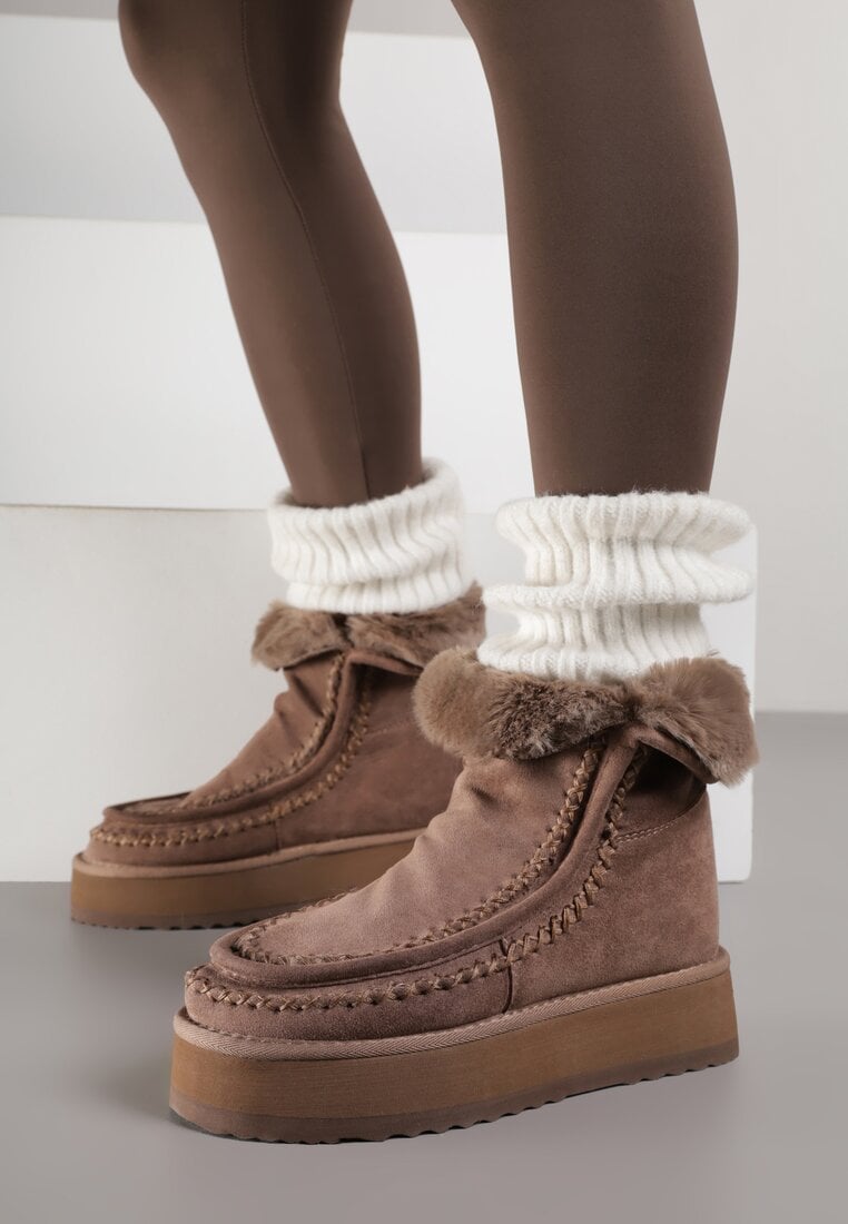 Темно-Бежеві Сноубутси