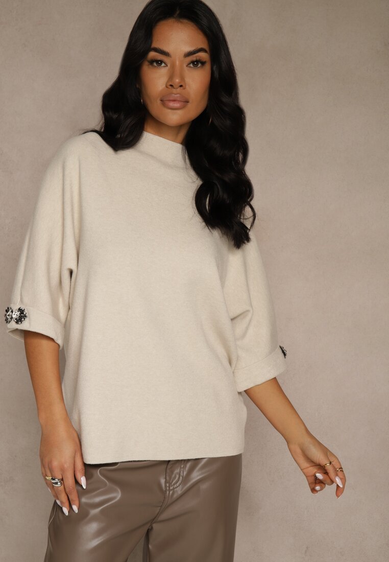 Cвітло-Бежевий Светр