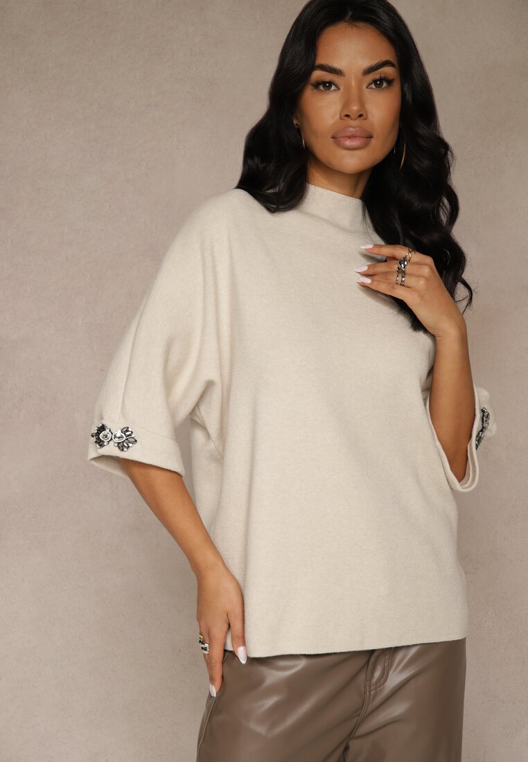 Cвітло-Бежевий Светр