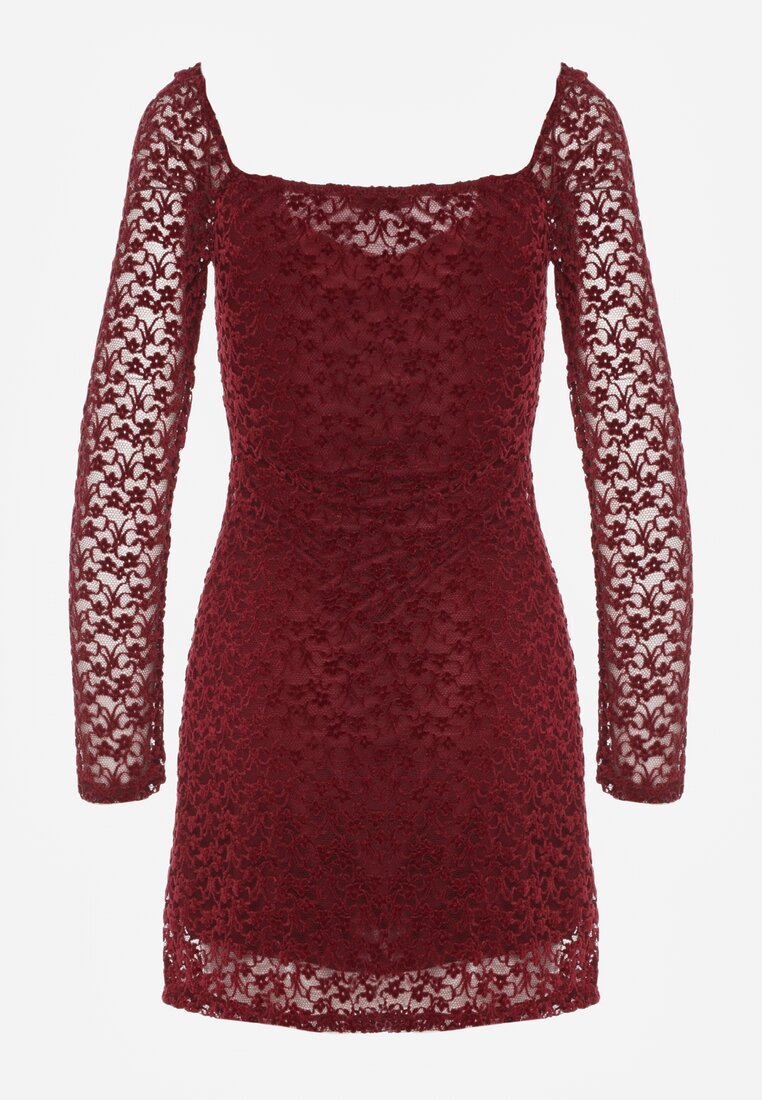 Бордова Сукня