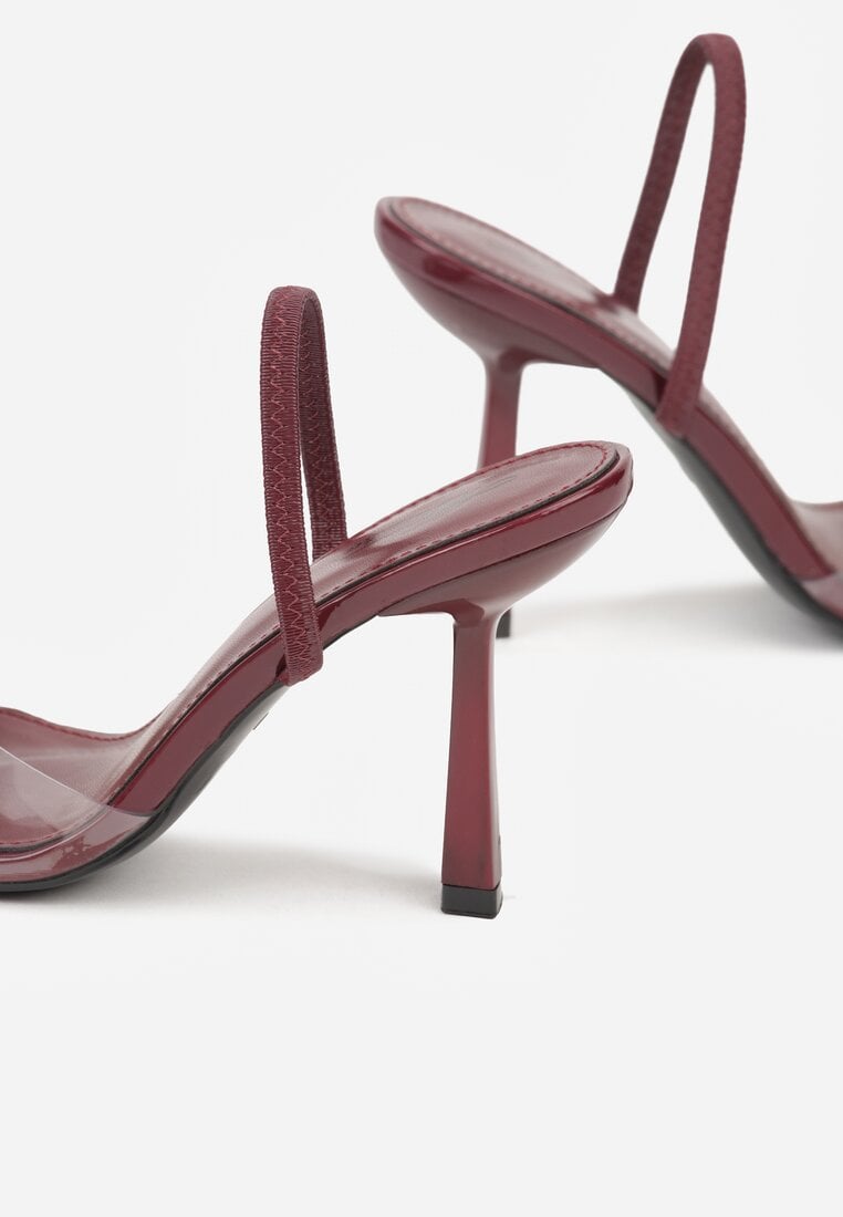 Бордові Босоніжки