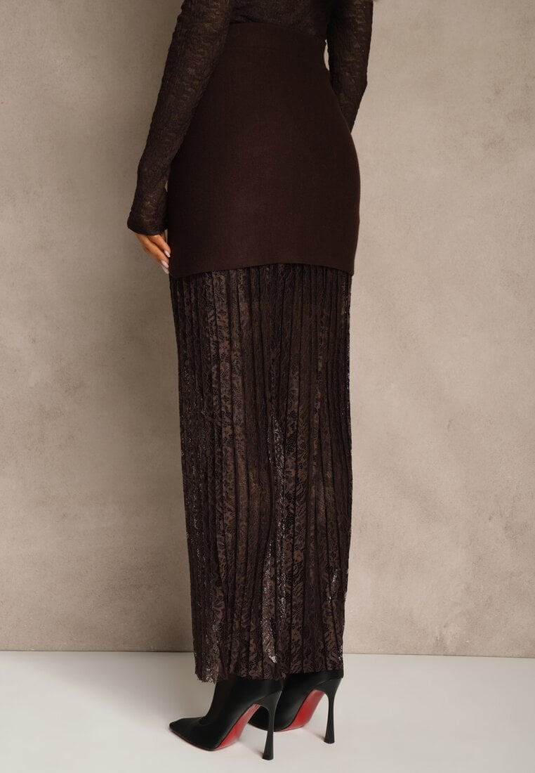 Коричнева Спідниця