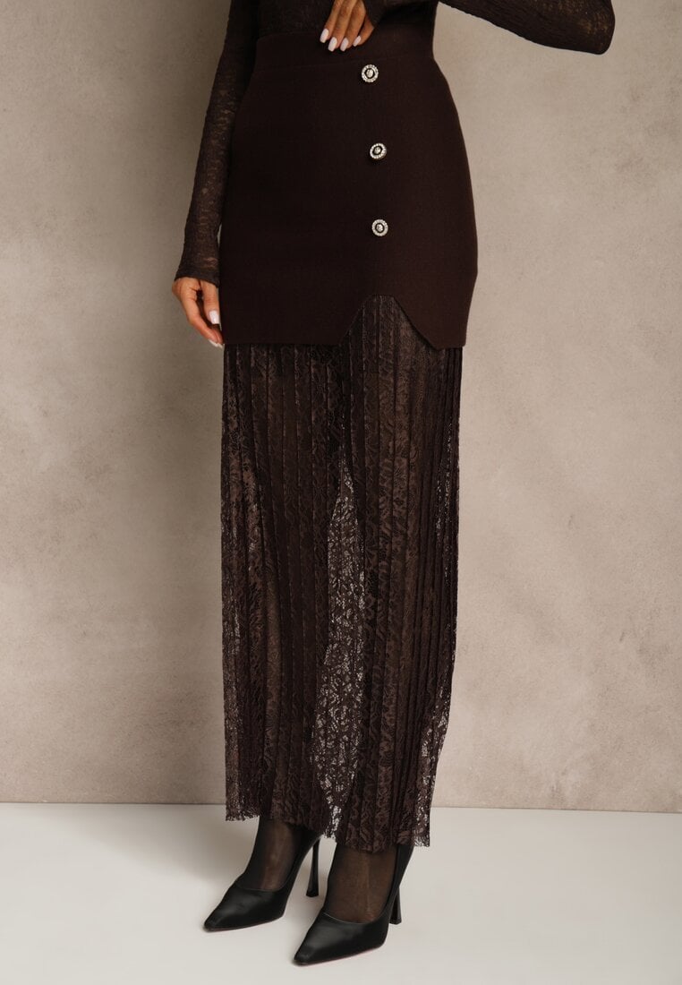 Коричнева Спідниця
