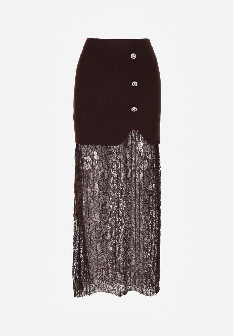 Коричнева Спідниця