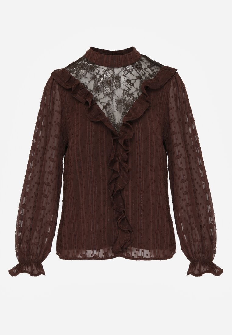 Коричнева Блузка