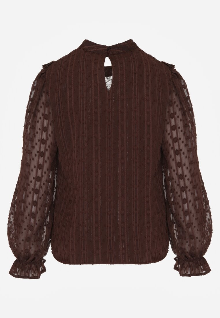Коричнева Блузка