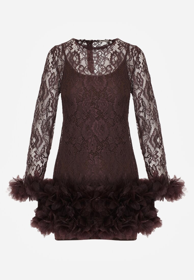 Коричнева Сукня