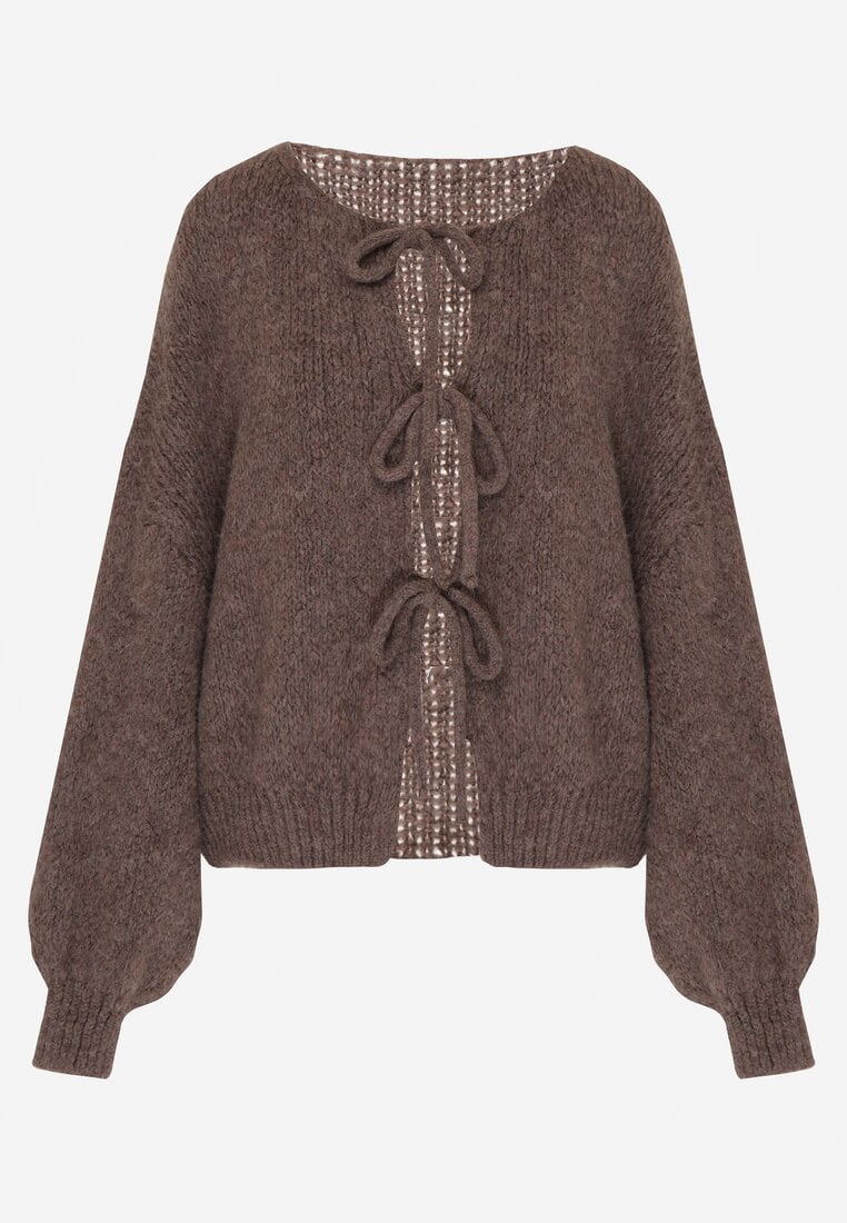 Коричневий Кардиган