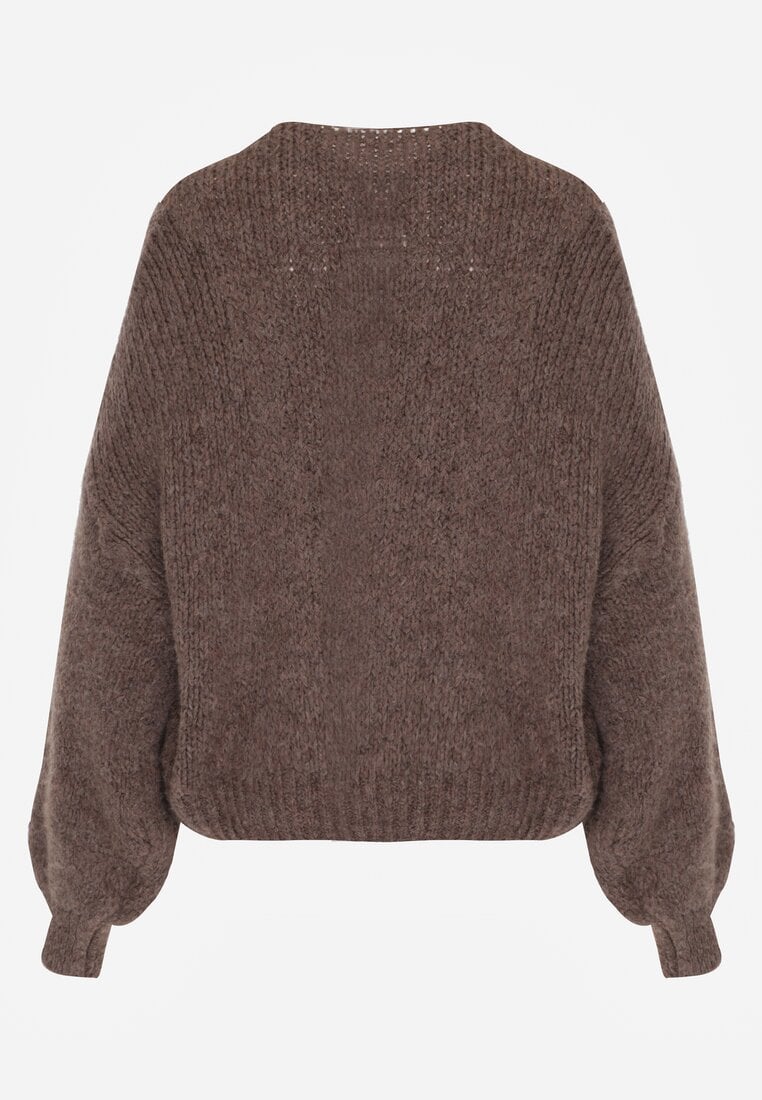 Коричневий Кардиган