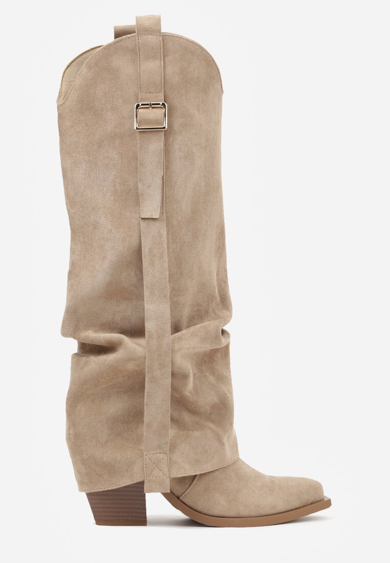 Темно-Бежеві Чоботи