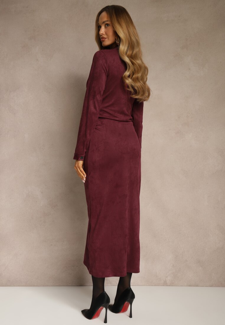 Бордова Сукня
