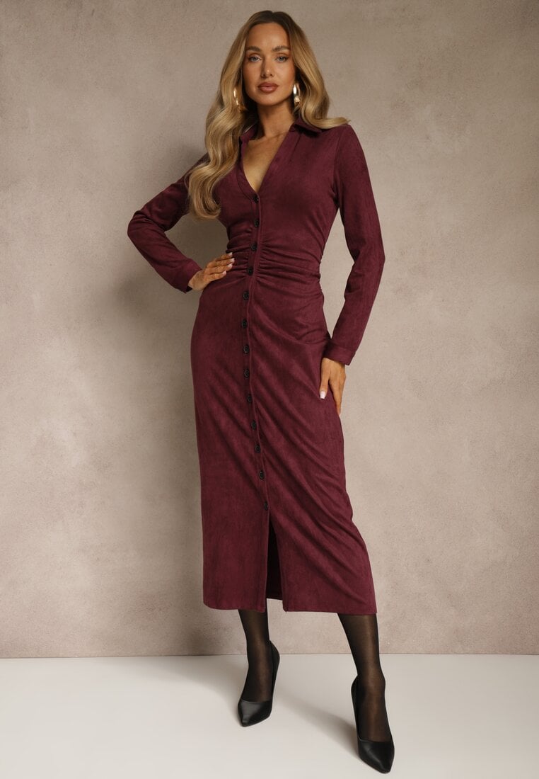 Бордова Сукня