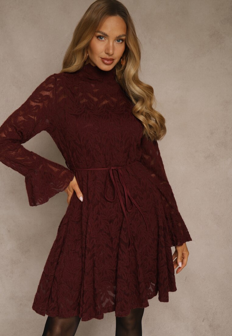 Бордова Сукня