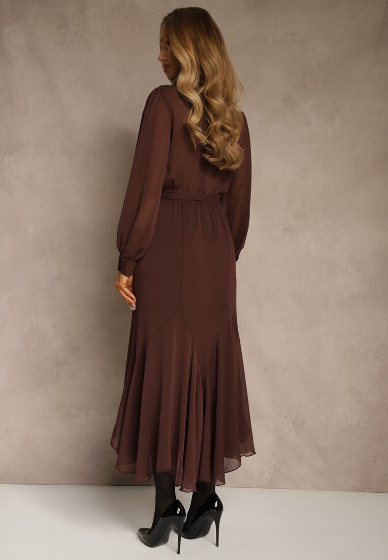 Коричнева Сукня