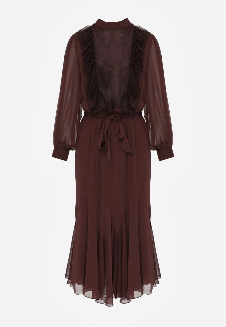 Коричнева Сукня