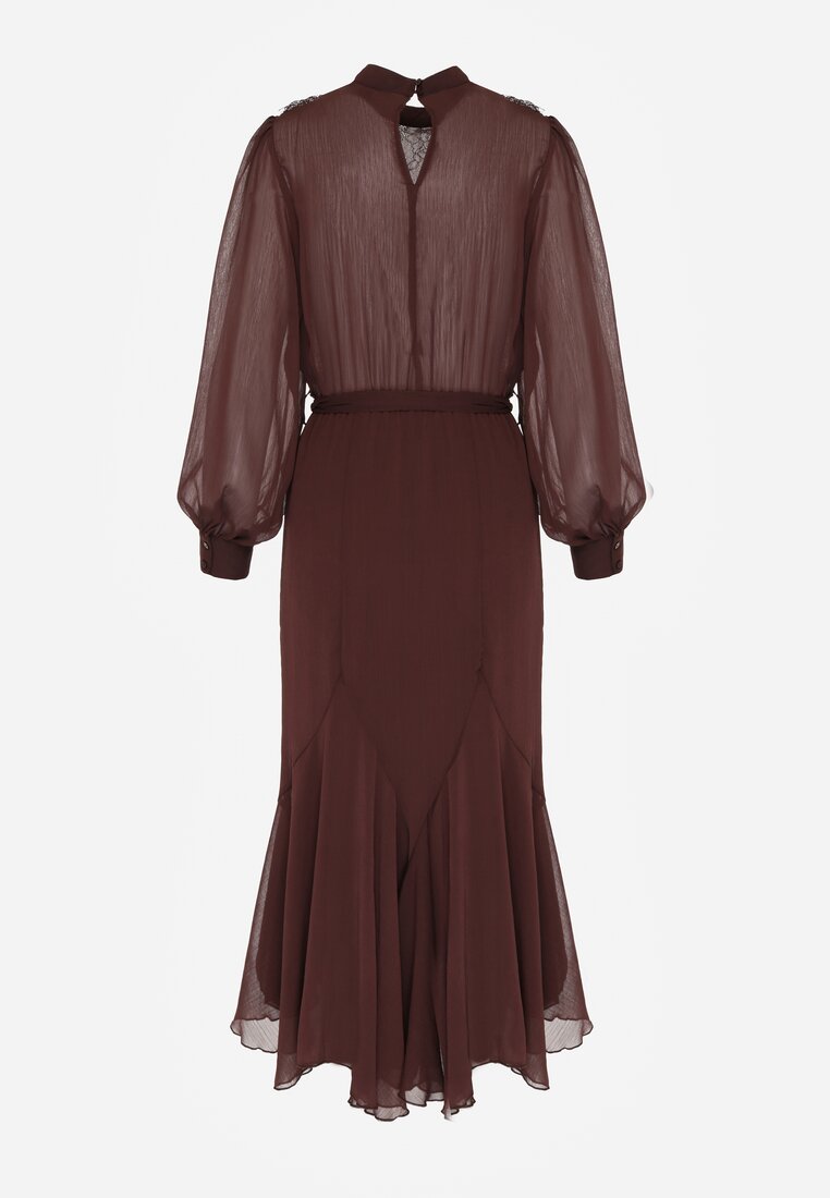 Коричнева Сукня