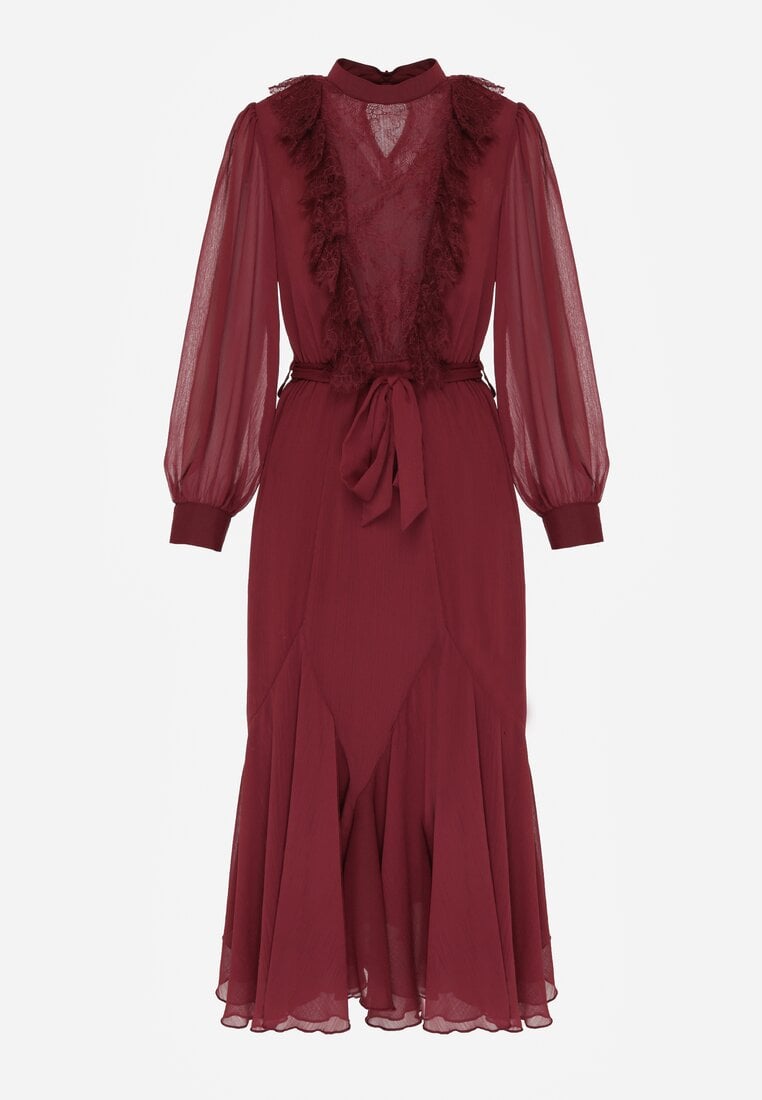 Бордова Сукня