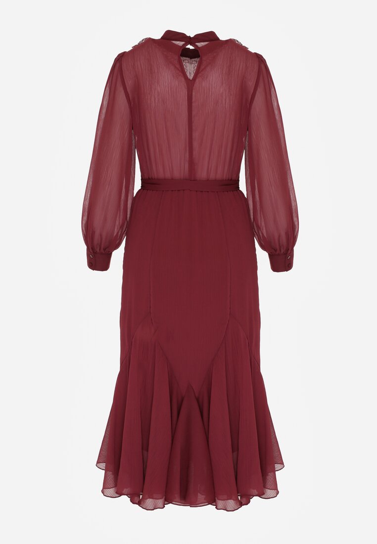 Бордова Сукня