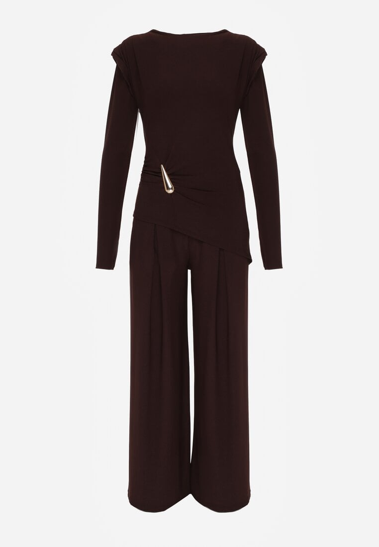 Коричневий Повсякденний Комплект