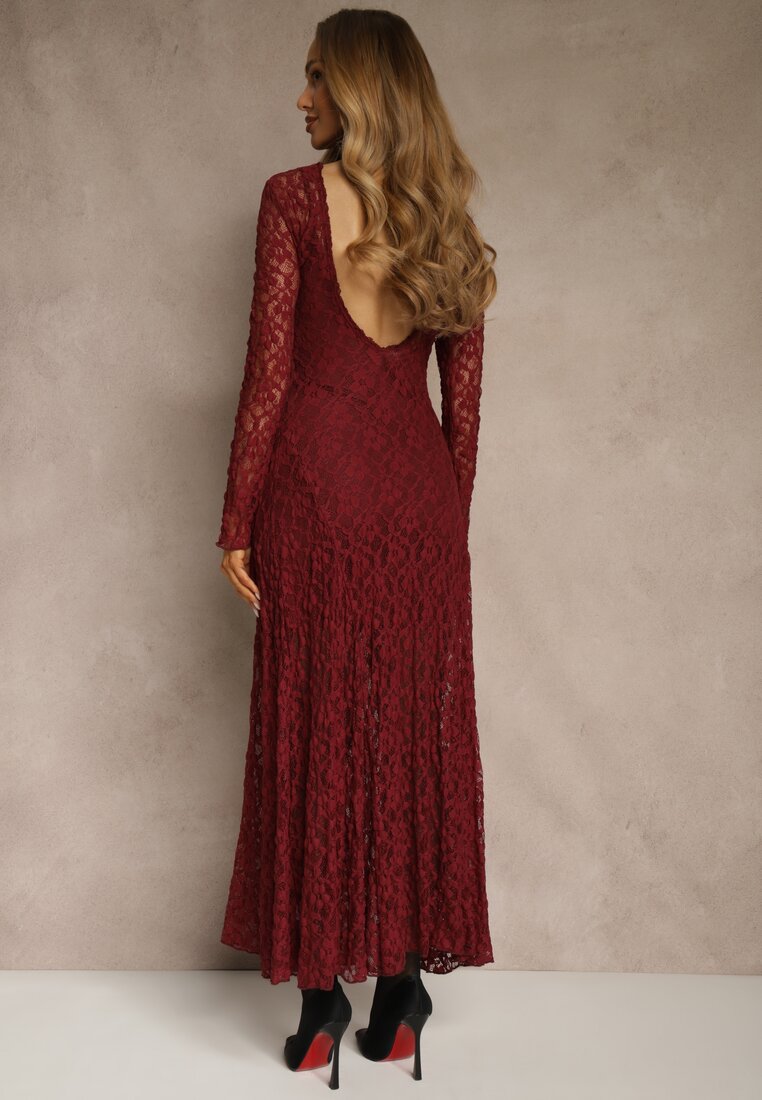 Бордова Сукня