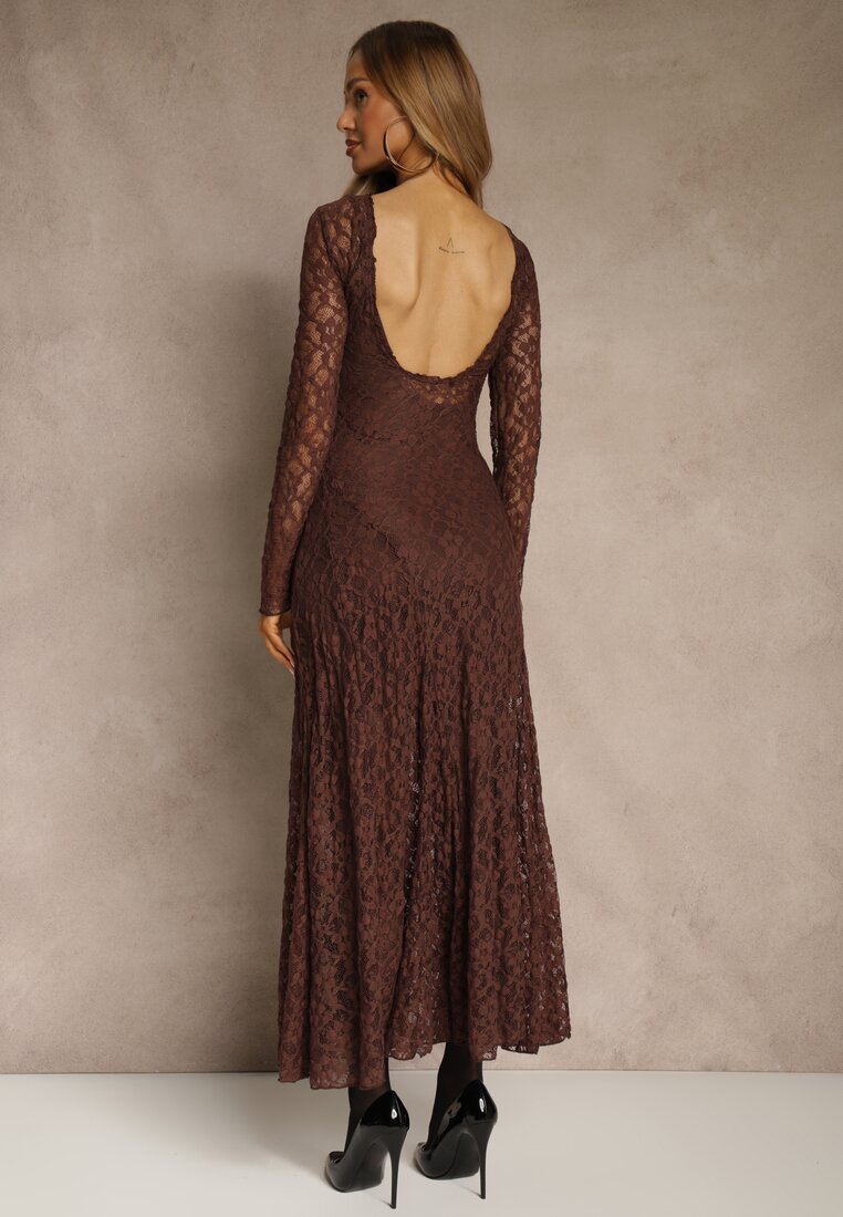 Коричнева Сукня