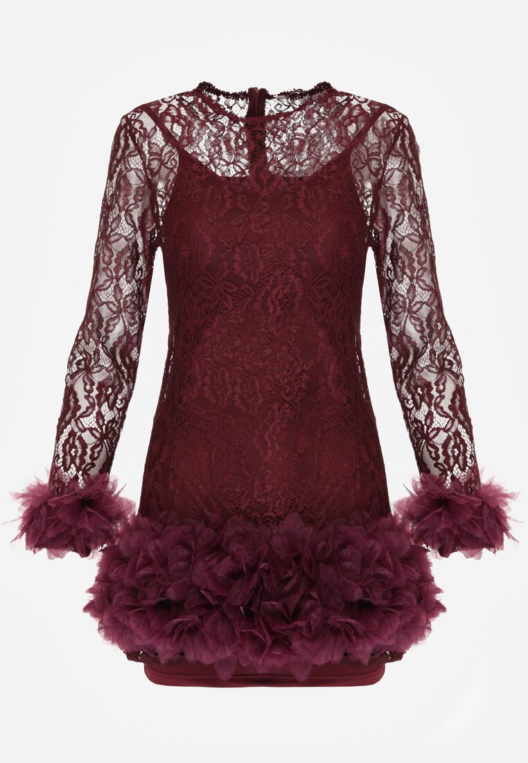 Бордова Сукня