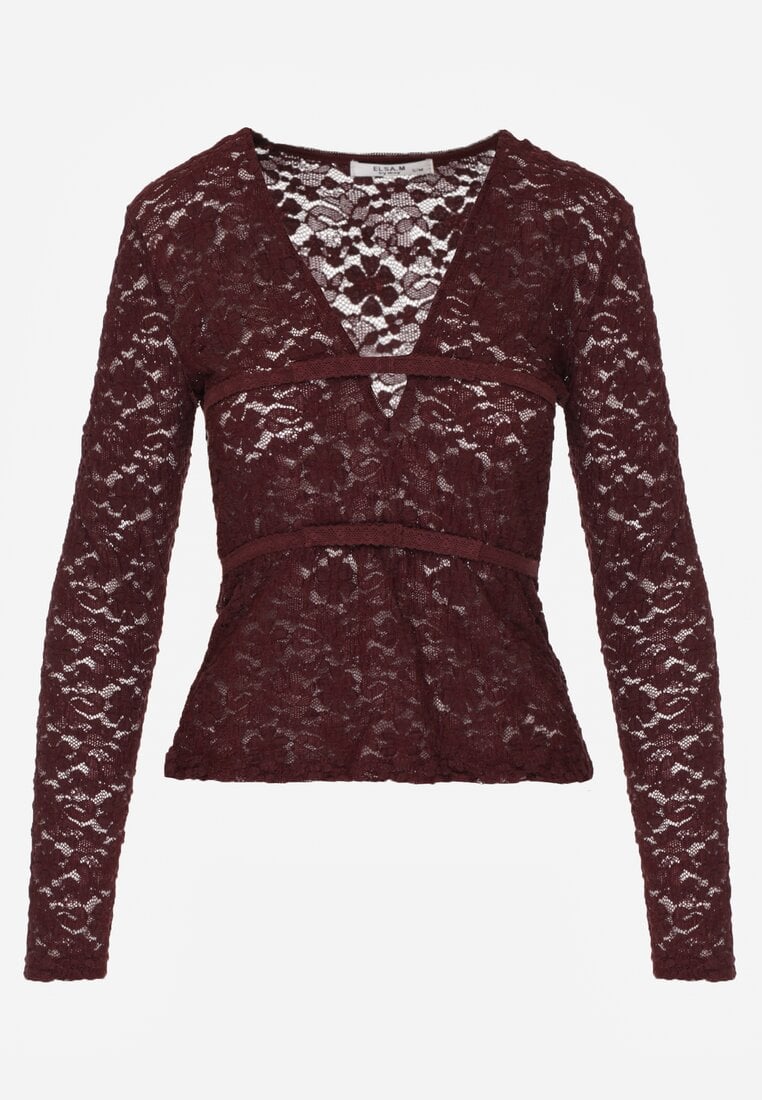 Бордова Блузка