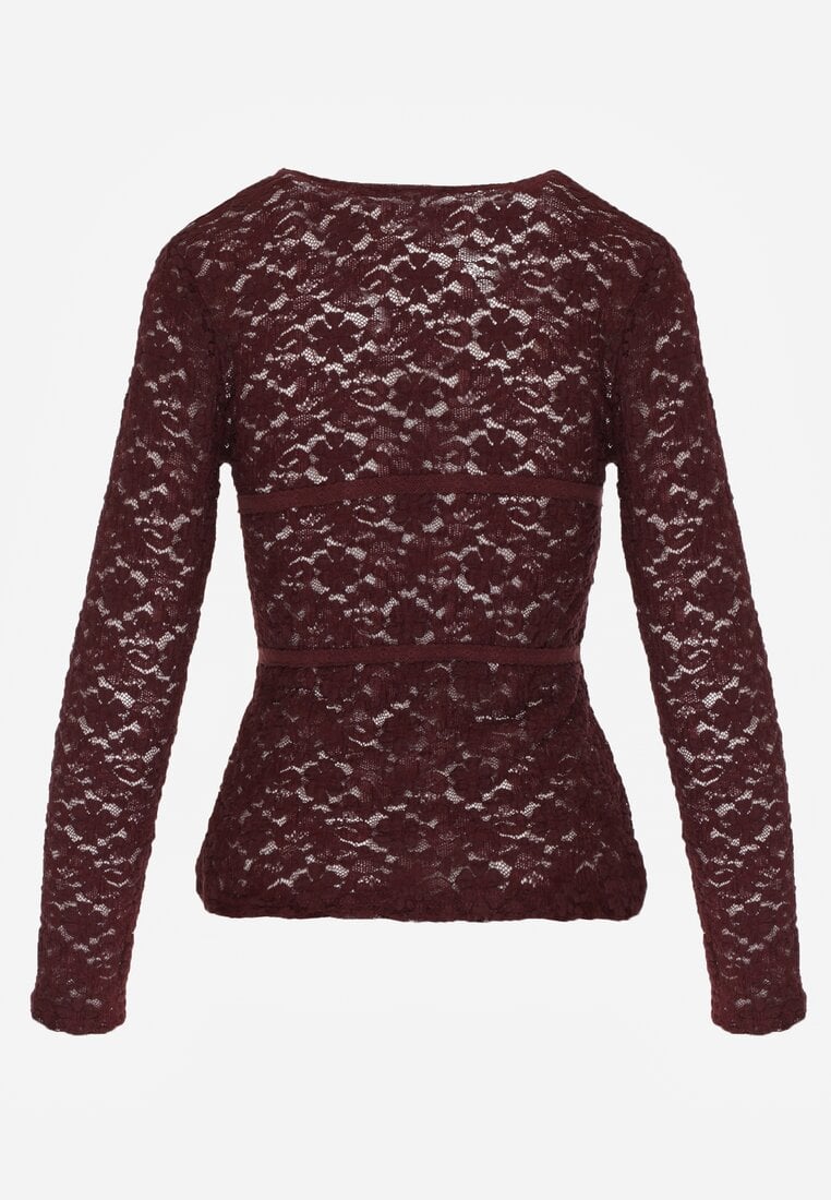 Бордова Блузка