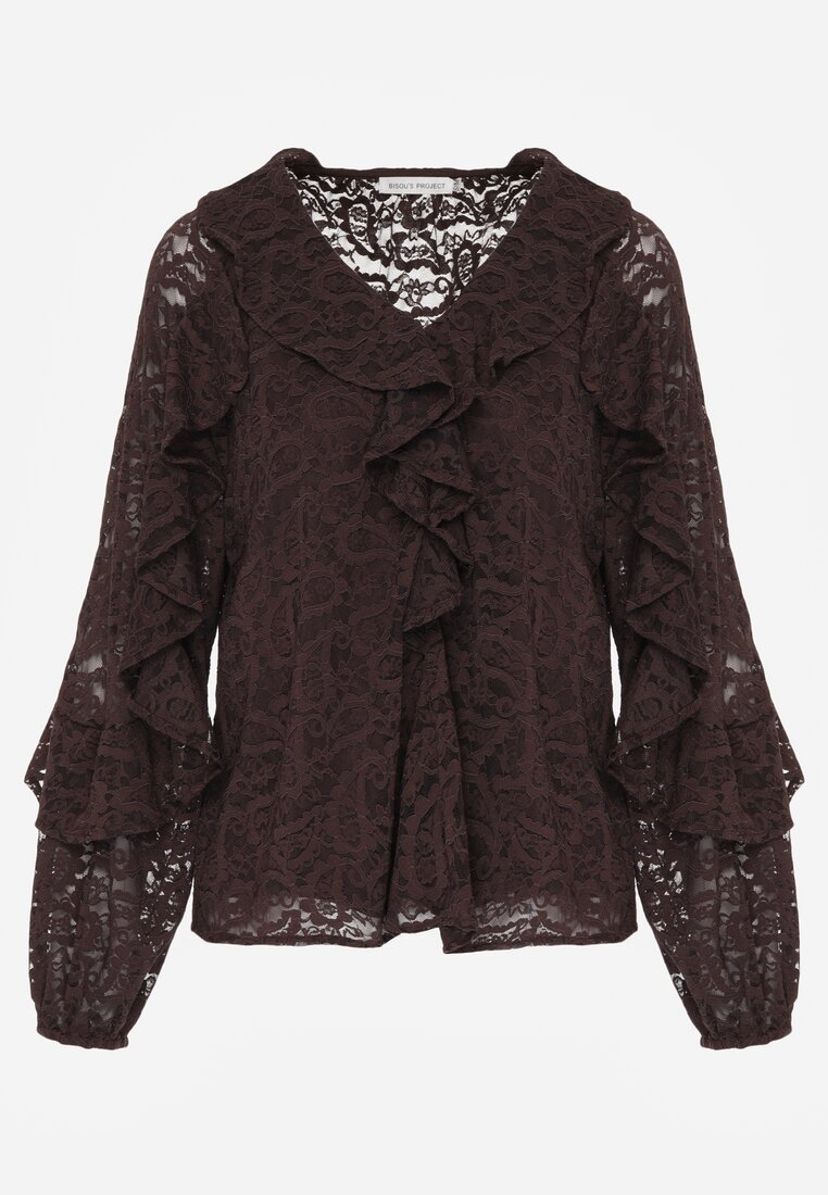 Коричнева Блузка