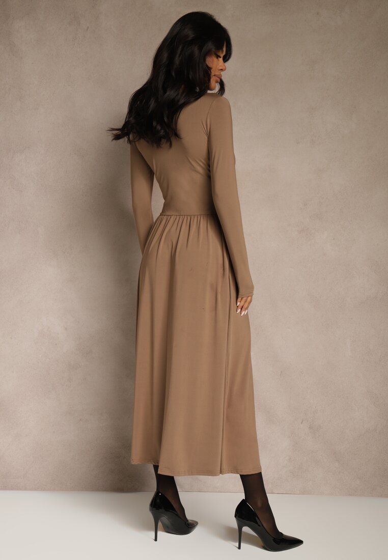 Коричнева Сукня