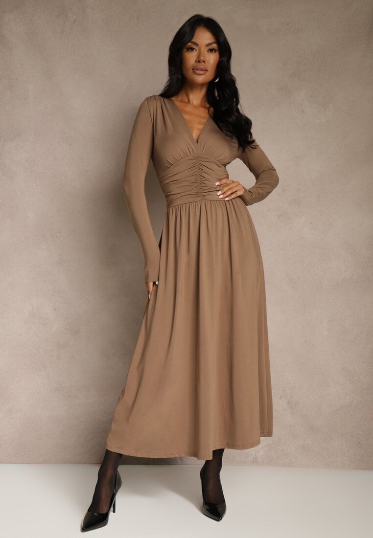 Коричнева Сукня