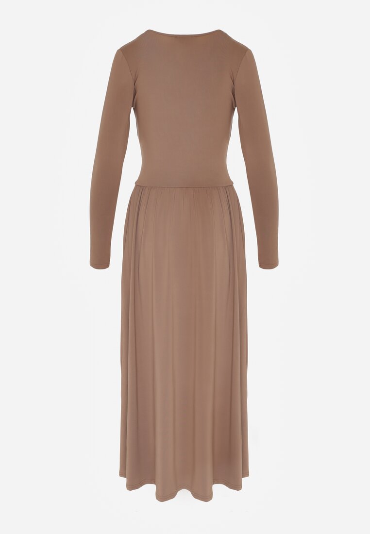 Коричнева Сукня