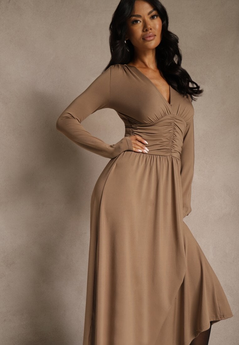 Коричнева Сукня